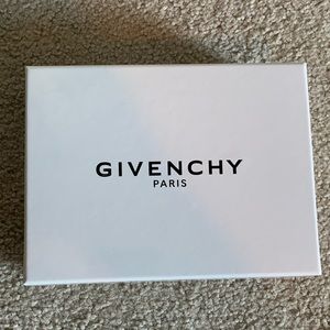Givenchy Red V-Shape Bifold Wallet